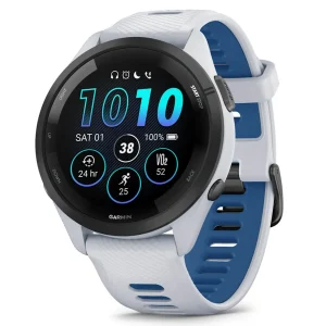 Reloj Garmin Inteligente GPS Forerunner 265 music Blanco/Azul