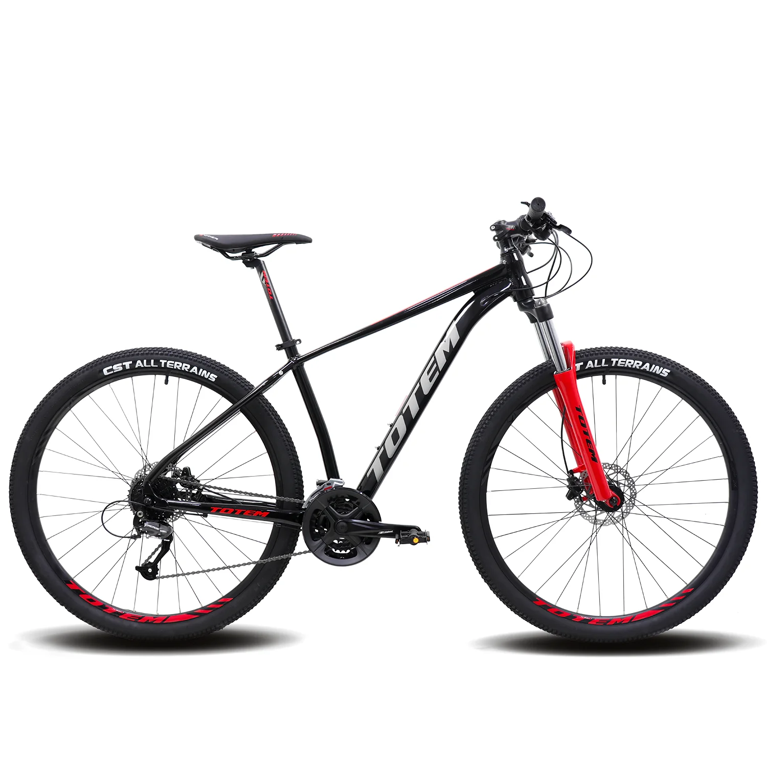 Bicicleta MTB Totem T9 9V Altus Frenos Hidráulicos H. C/ Bloqueo 29 - Imagen 4