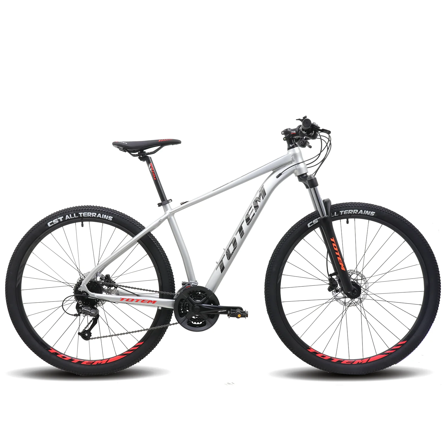 Bicicleta MTB Totem T9 9V Altus Frenos Hidráulicos H. C/ Bloqueo 29