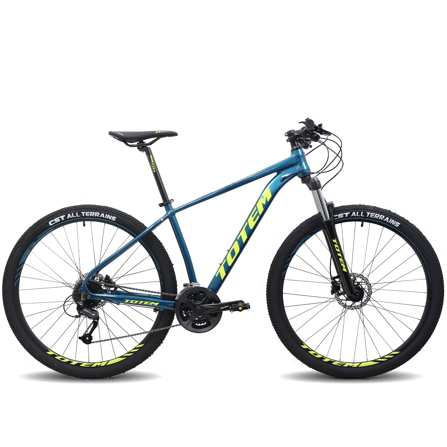 Bicicleta MTB Totem T9 9V Altus Frenos Hidráulicos H. C/ Bloqueo 29 - Imagen 9