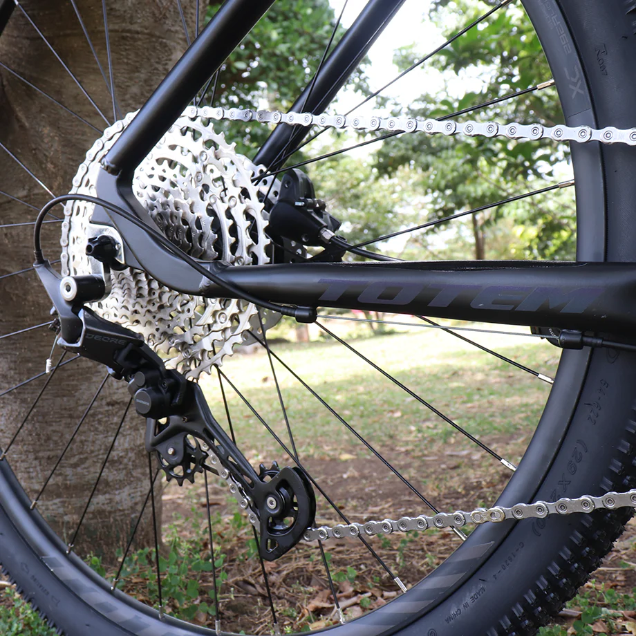 Bicicleta MTB Totem T12 12V Deore Frenos Hidráulicos H. C/ Bloqueo 29 - Imagen 4