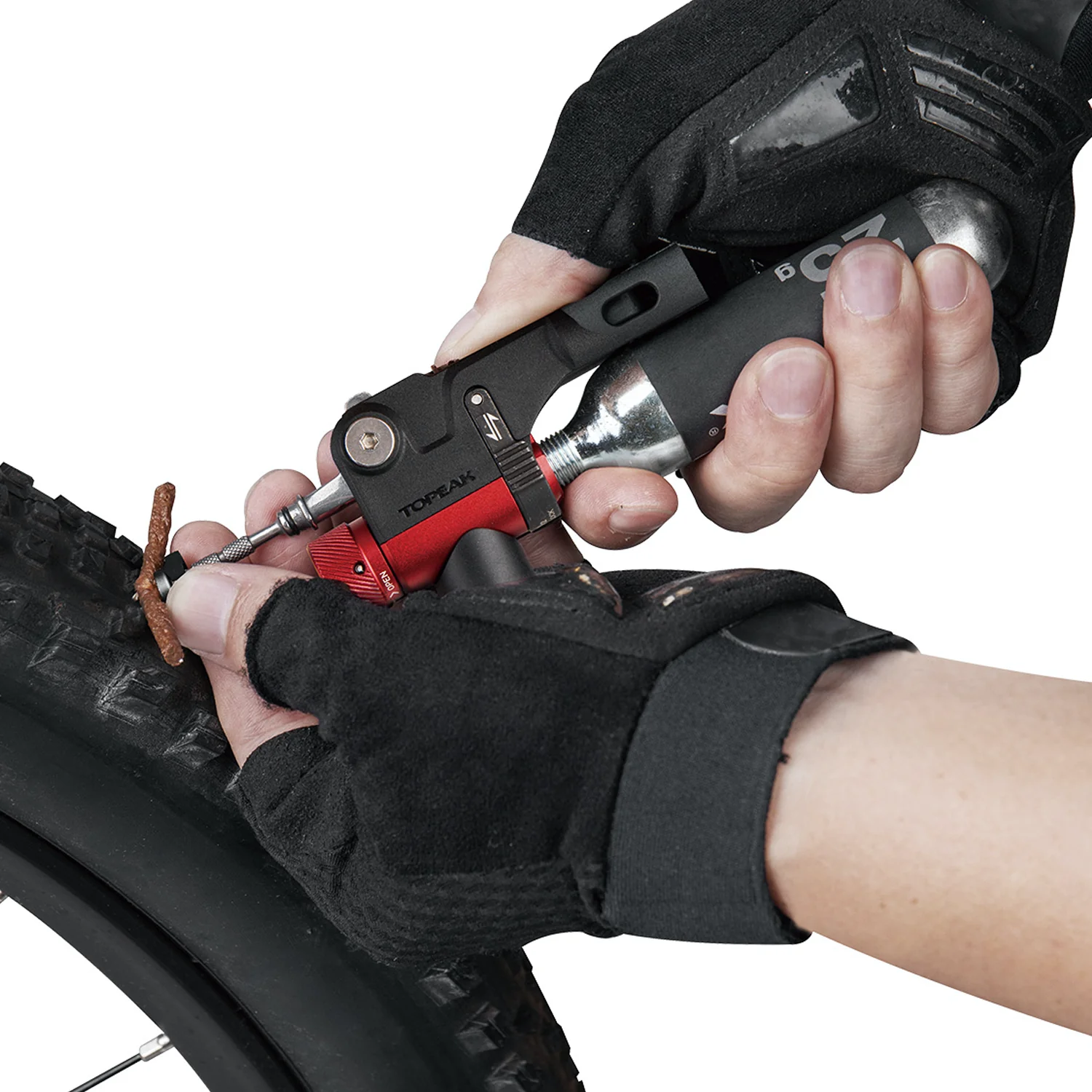 Herramienta Topeak de reparación Tubeless todo en uno Tubi master Plus II - Imagen 4