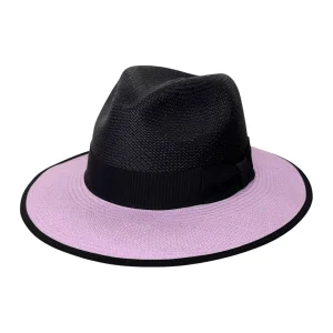 Sombrero Diamante Negro/Morado (2)