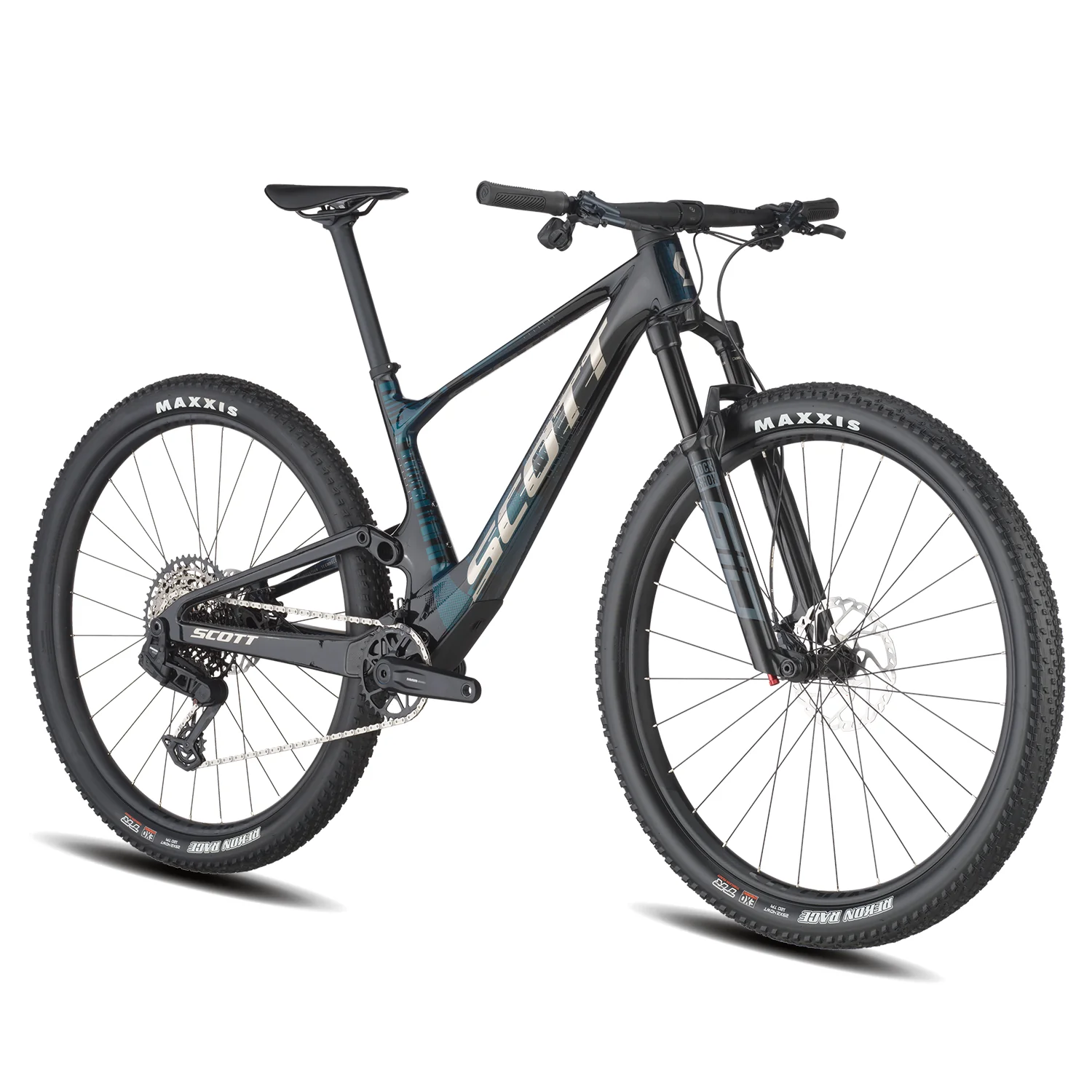 Bicicleta Scott Spark RC Team Sram AXS 12V. H. RockSHox SID Martin Green - Imagen 2