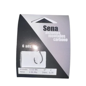 Senna Anzuelos de carbono empatillados