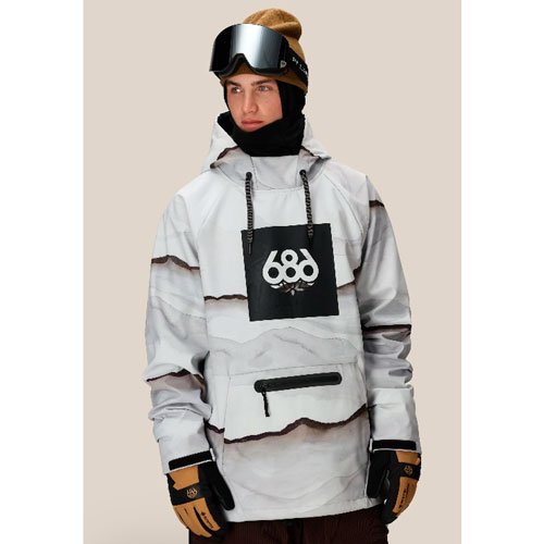 Chaqueta de snowboard 686 Waterproof Smoke - Imagen 2