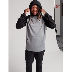 Sudadera Burton Crown WPF gris negro