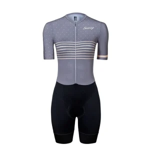 Enterizo Suarez avant pewter Full Body Manga Corta