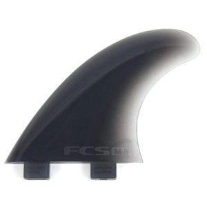 Quillas de surf FCS M5 Smoke Softflex Tri Fin Set
