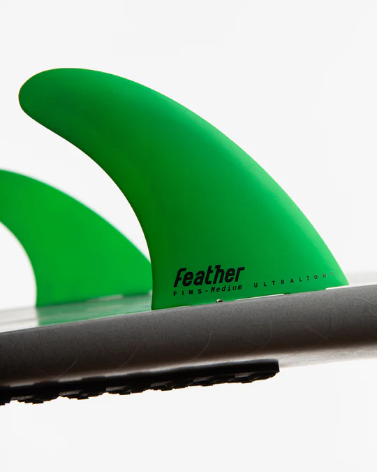 QUILLAS FEATHER FINS ULTRALIGHT GREEN DUAL TAB - Imagen 4