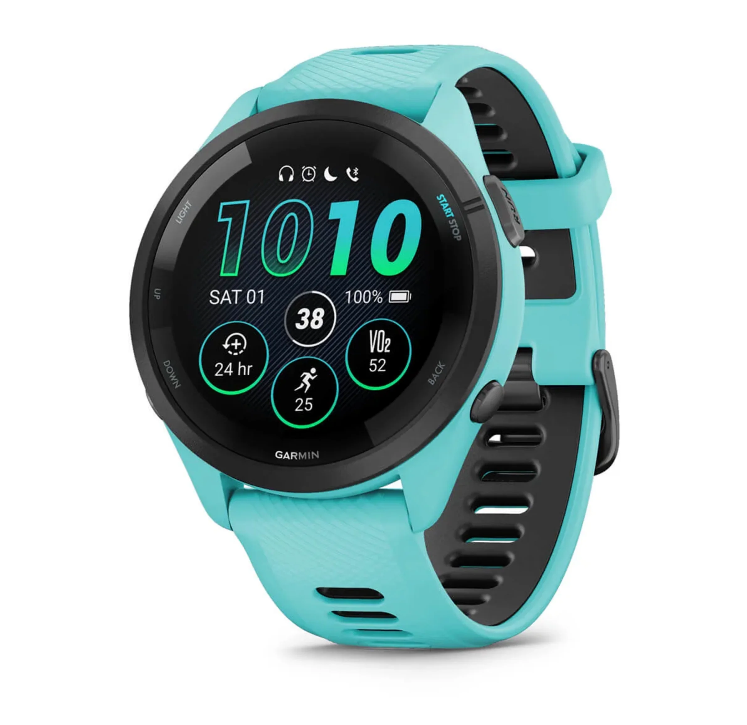 Reloj Garmin Inteligente GPS Forerunner 265 music Aqua - Imagen 2