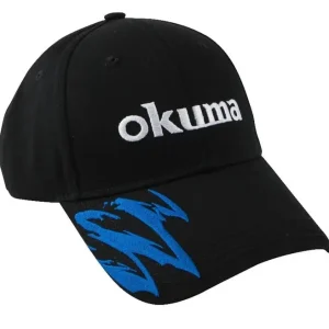 Gorra de Algodón Okuma Black Motif Cap