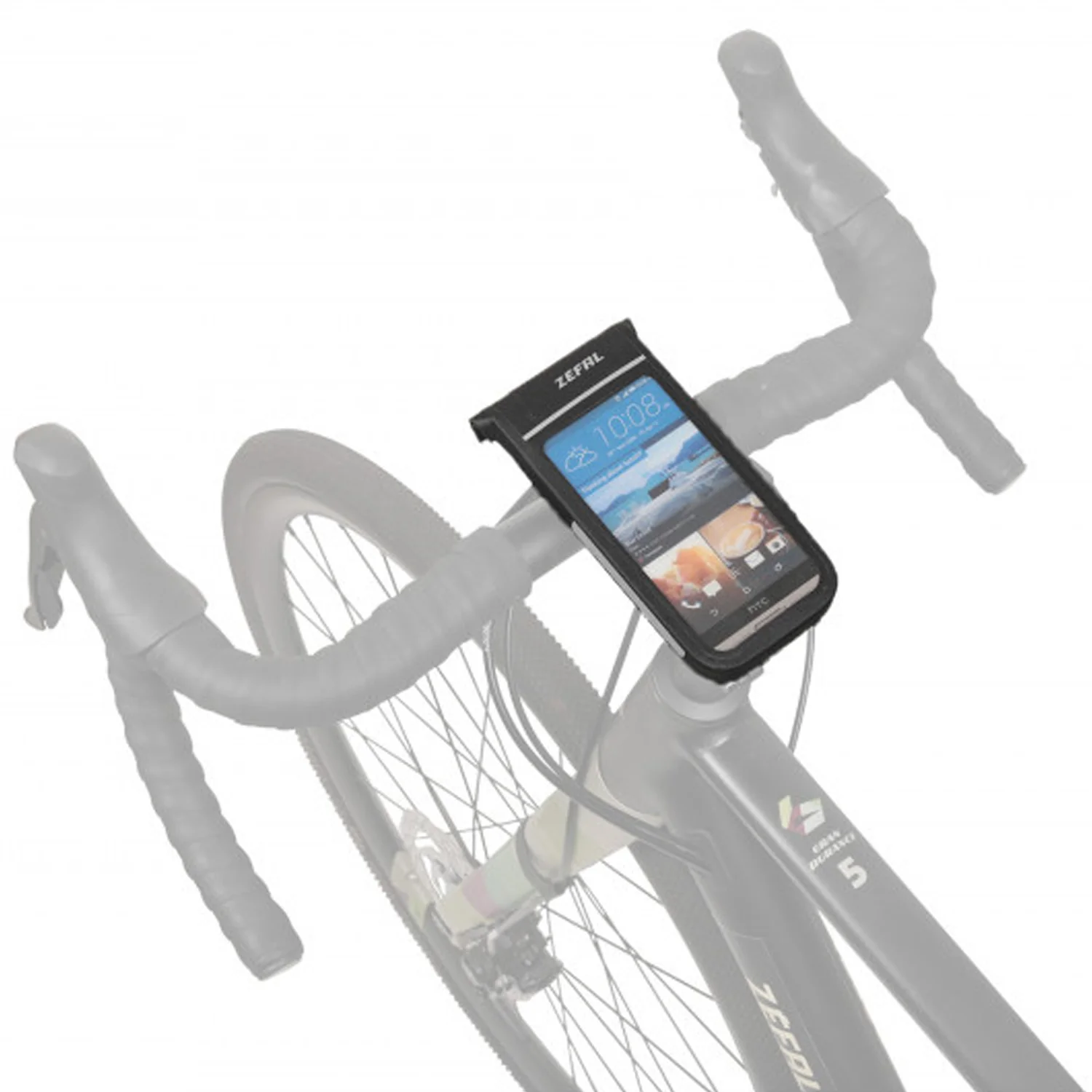 Porta celular Console Dry manivela Zefal - Imagen 3