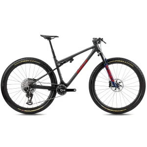 Bicicleta BH MTB Lynsx SLS 9.9 SRAM XX 12V. H. Rockshox Sid (Negra-Roja)