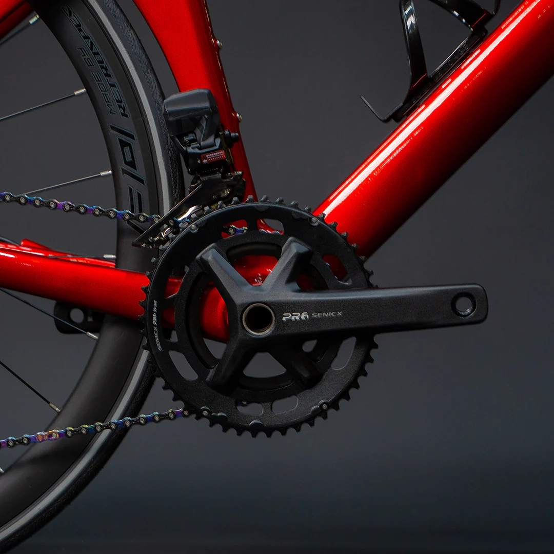 Bicicleta Twitter R12 PRO Carbón con Cambios Electrónicos. Edición Gold Oferta (Aros aluminio) - Imagen 5