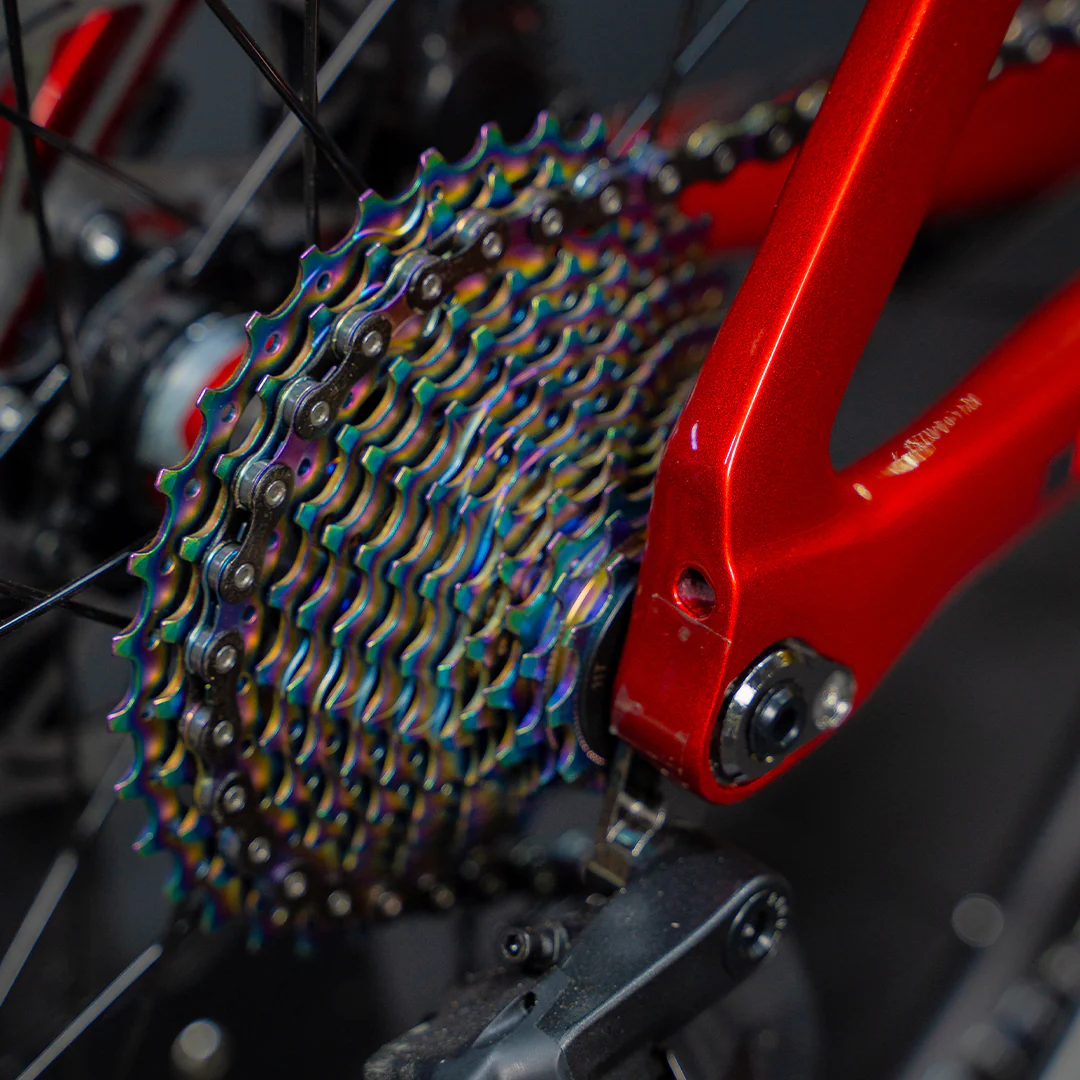 Bicicleta Twitter R12 PRO Carbón con Cambios Electrónicos. Edición Gold Oferta (Aros aluminio) - Imagen 6