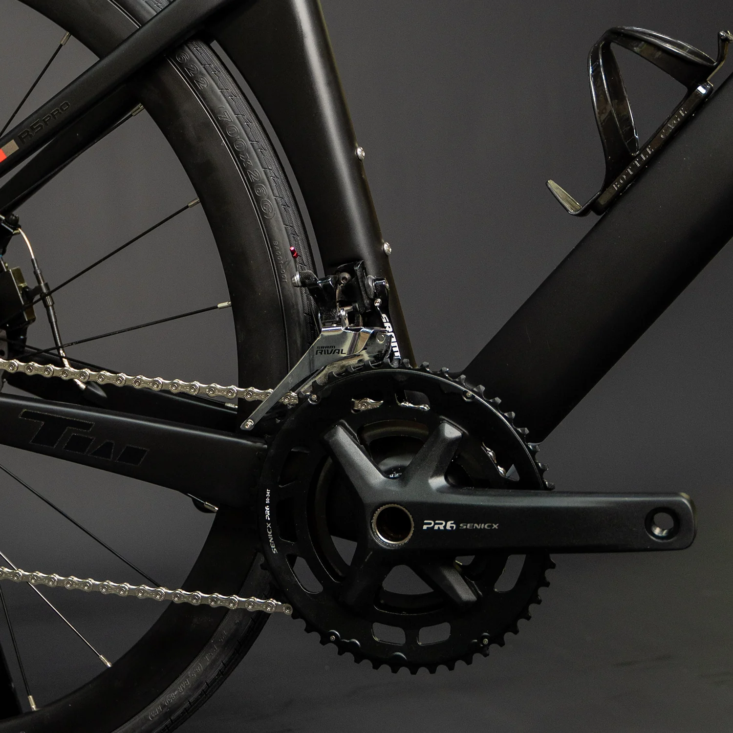 Bicicleta Ruta Twitter R5 Pro LTWOO Retrospec 2X12V. Carbon - Imagen 4