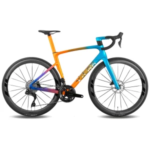 Bicicleta X-Lab RS8 carbon 105 DI2 12V. aros Branta UL 45mm Manivela integrada Colores