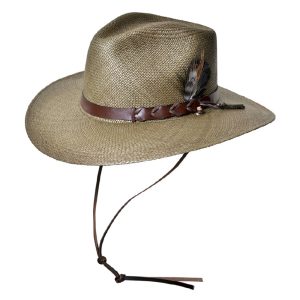 Sombrero Llanero con Fiador y Pluma