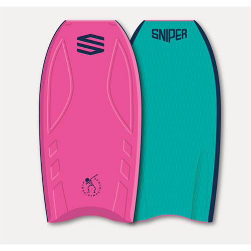 Tabla de Bodyboard Sniper Bunch II Pink