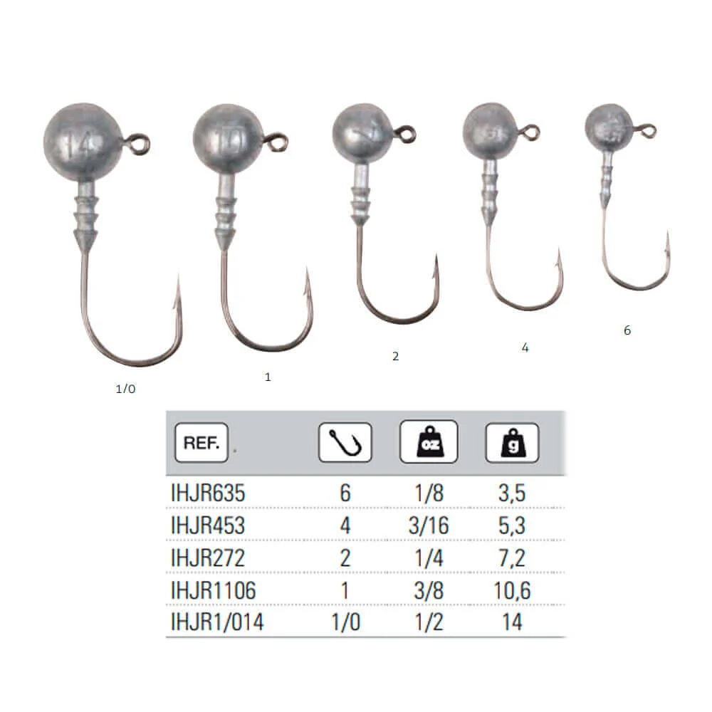 Anzuelos Jig Hart Head 4 - 5,3 g - Imagen 3