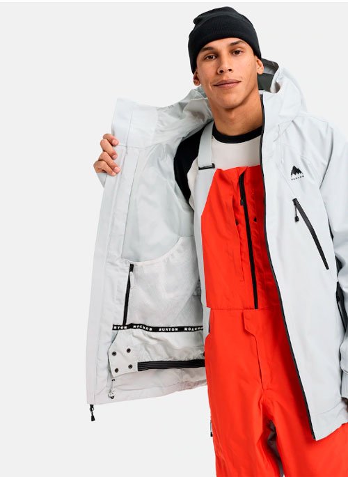 Chaqueta de snowboard Burton Reserve Gore-Tex 2L Gray - Imagen 6