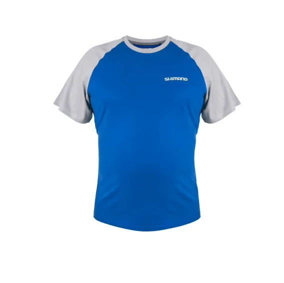 Camiseta Shimano Manga Corta Azul - Imagen 2