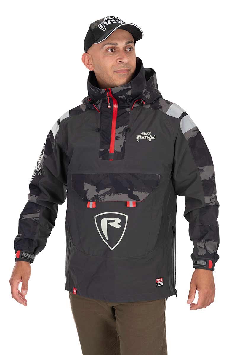 Chaqueta Impermeable Fox Rage Triple Layer Smock Camo - Imagen 4