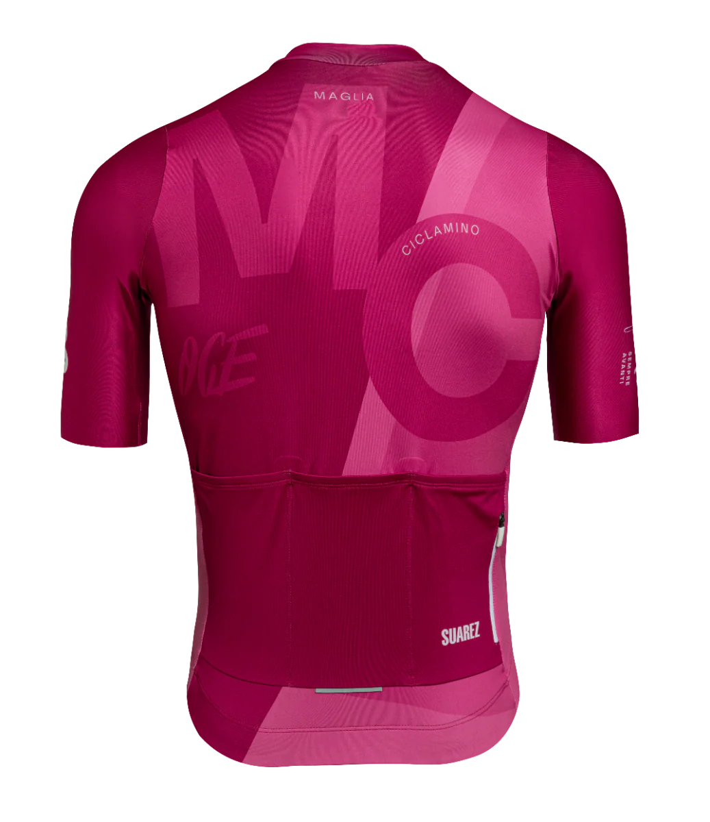 Jersey Suarez Manga corta Avant Giro Ciclamino - Imagen 3