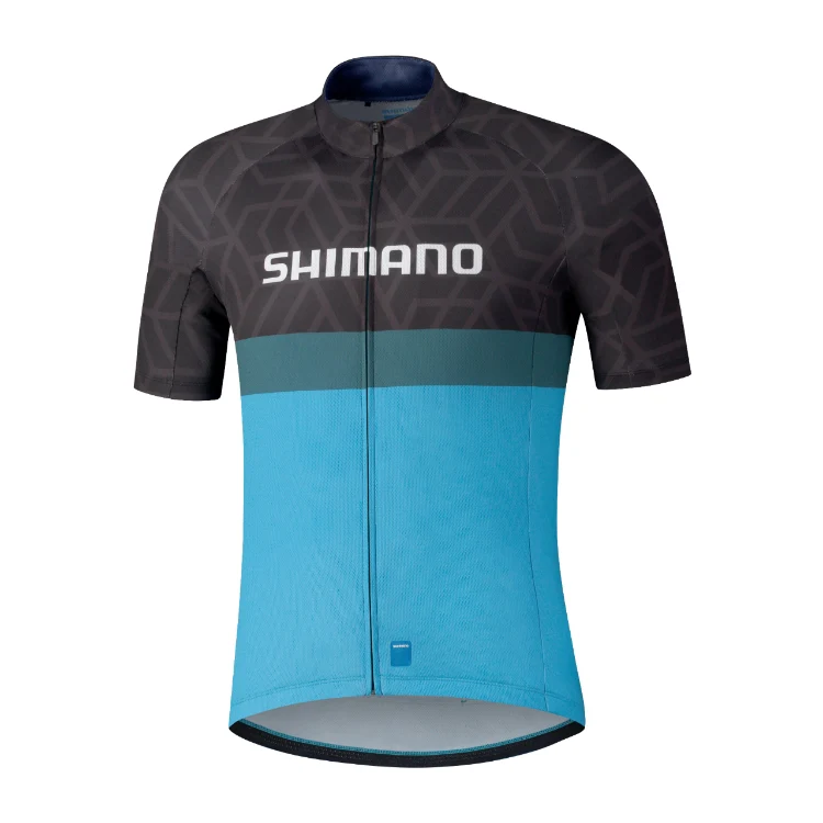 Jersey Shimano Team Letras Negra/Azul - Imagen 2
