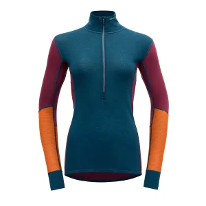 DEVOLD WOOL MESH 190 ZIP WOMAN