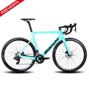 Bicicleta Bianchi Aria Sram rival E-tap AXS 12V.