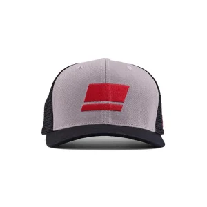 Gorra Abu Garcia Flag Trucker Gris Negro