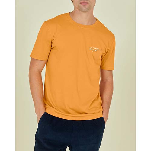 Camiseta Lightning Bolt Groms 97 Amarillo - Imagen 2