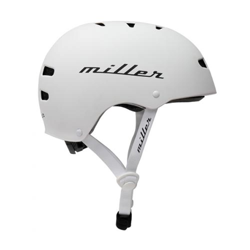 Casco de skate Miller Pro Helmet II blanco - Imagen 3