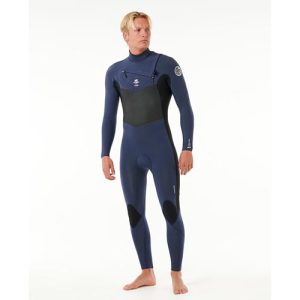 Neopreno Rip Curl Dawn Patrol 4×3 CZ Azul Negro