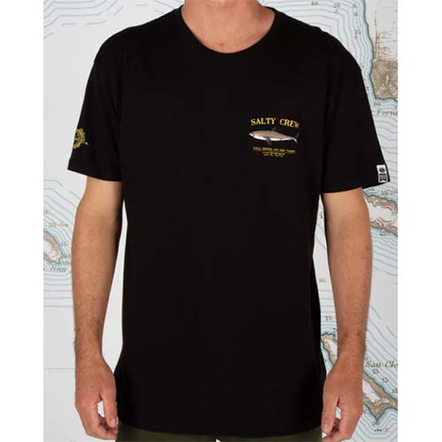 Camiseta Salty Crew Bruce Premium Black - Imagen 2